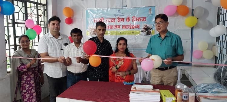 जिले में 350 वैक्सीनेटर 5,79,200 मवेशियों काे लगाएंगे लंपी रोधी टीका