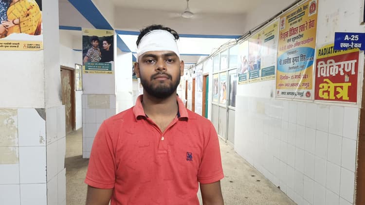 व्यवसायी की जमीन पर जबरन मंदिर निर्माण का विरोध करने पर मारपीट, तीन घायल