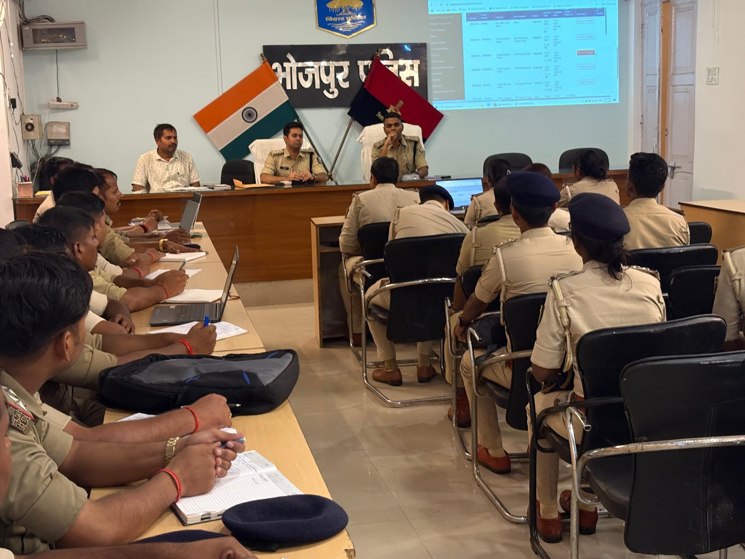 साइबर ठगी से संबंधित प्रशिक्षण कार्यशाला आयोजित