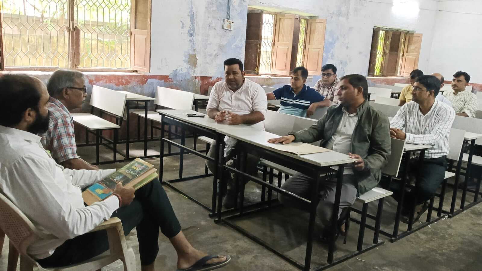 कॉलेज के शैक्षणिक व गैर शैक्षणिक कार्यों को लेकर एकेडमिक काउंसिल में हुयी चर्चा