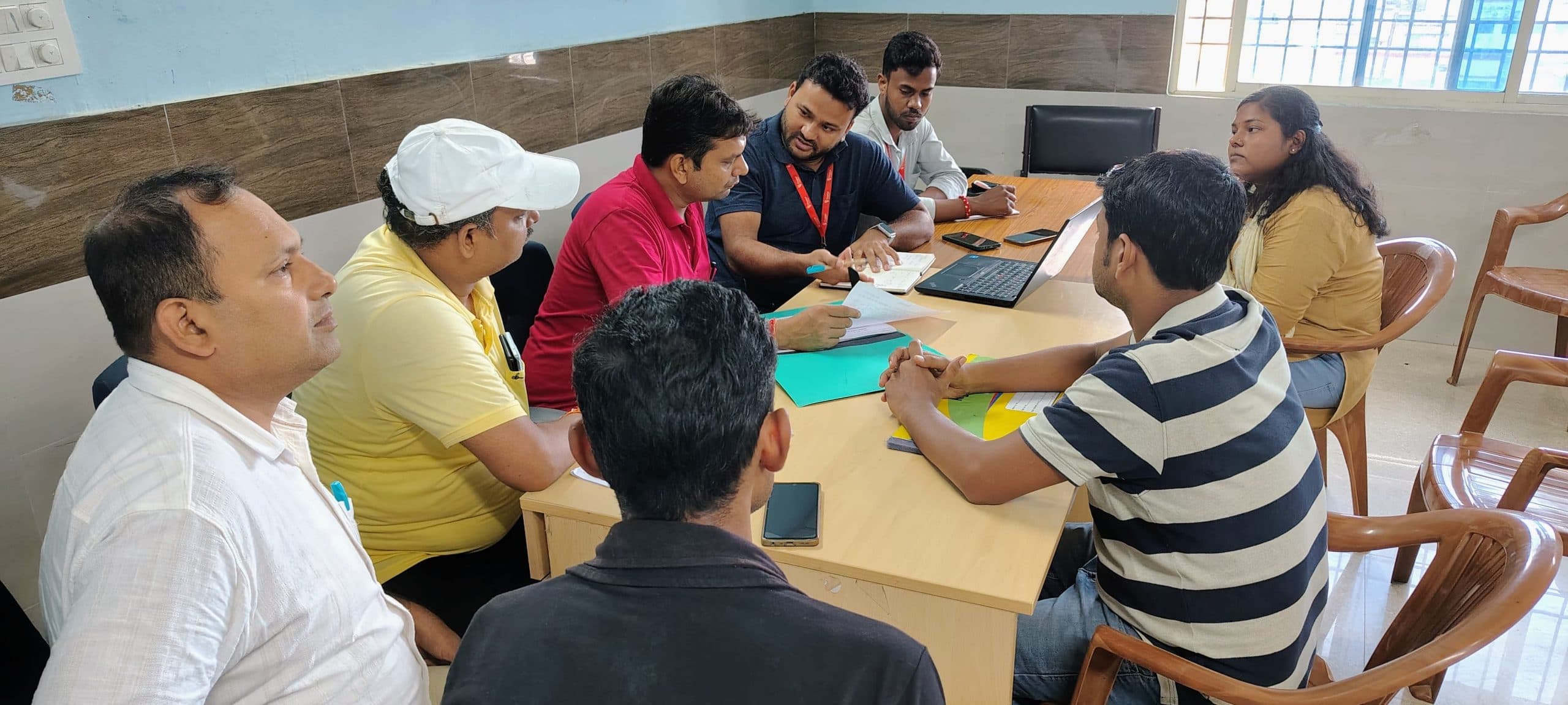 पिरामल की टीम ने सीएचसी का किया सुपरविजन