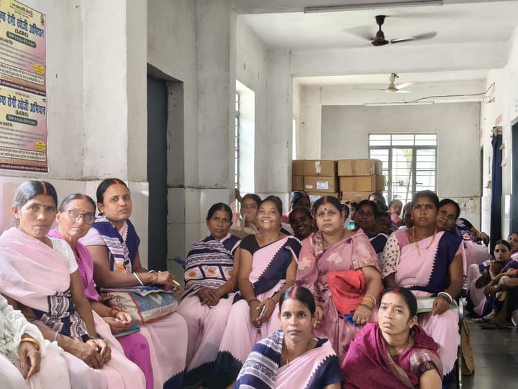 टीबी हारेगा, देश जीतेगा अभियान के लिए आशा को दिया गया प्रशिक्षण