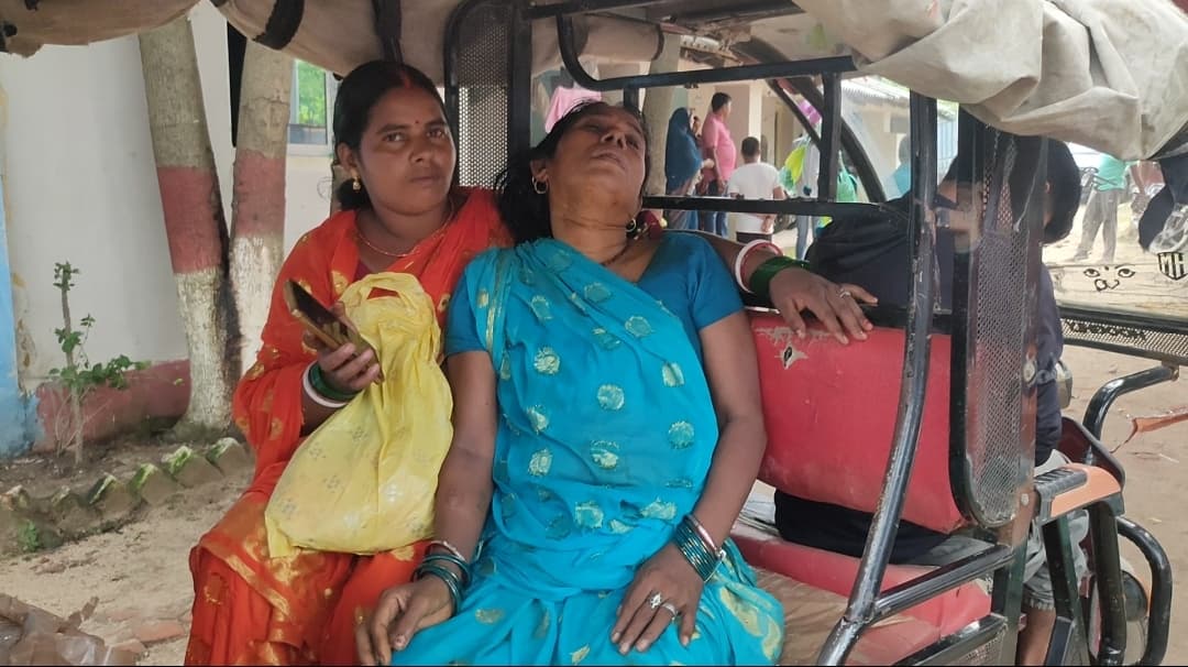 पुत्रवधु ने सास की गला दबाकर किया हत्या का प्रयास