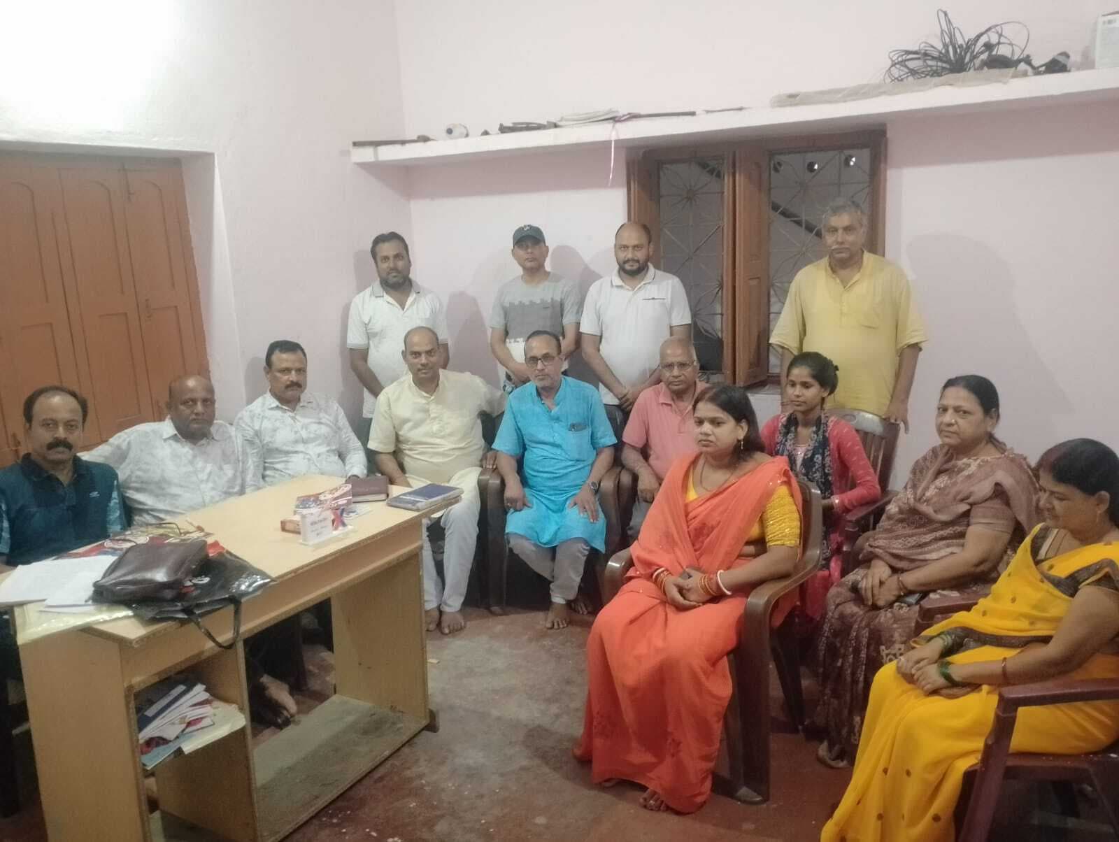 सेवा भारती ने किया नगर समिति का पुनर्गठन