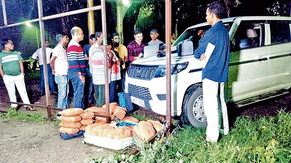 44 किलो गांजा के साथ नदिया के तीन लोग अरेस्ट, सात दिनों की पुलिस रिमांड