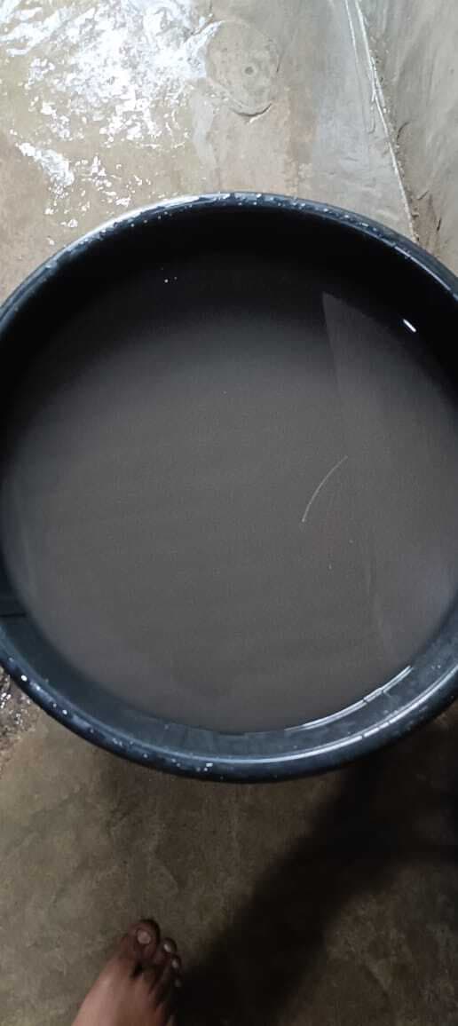 कॉलोनियों में पिछले एक हफ्ते से दूषित और काला पानी किया जा रहा सप्लाई