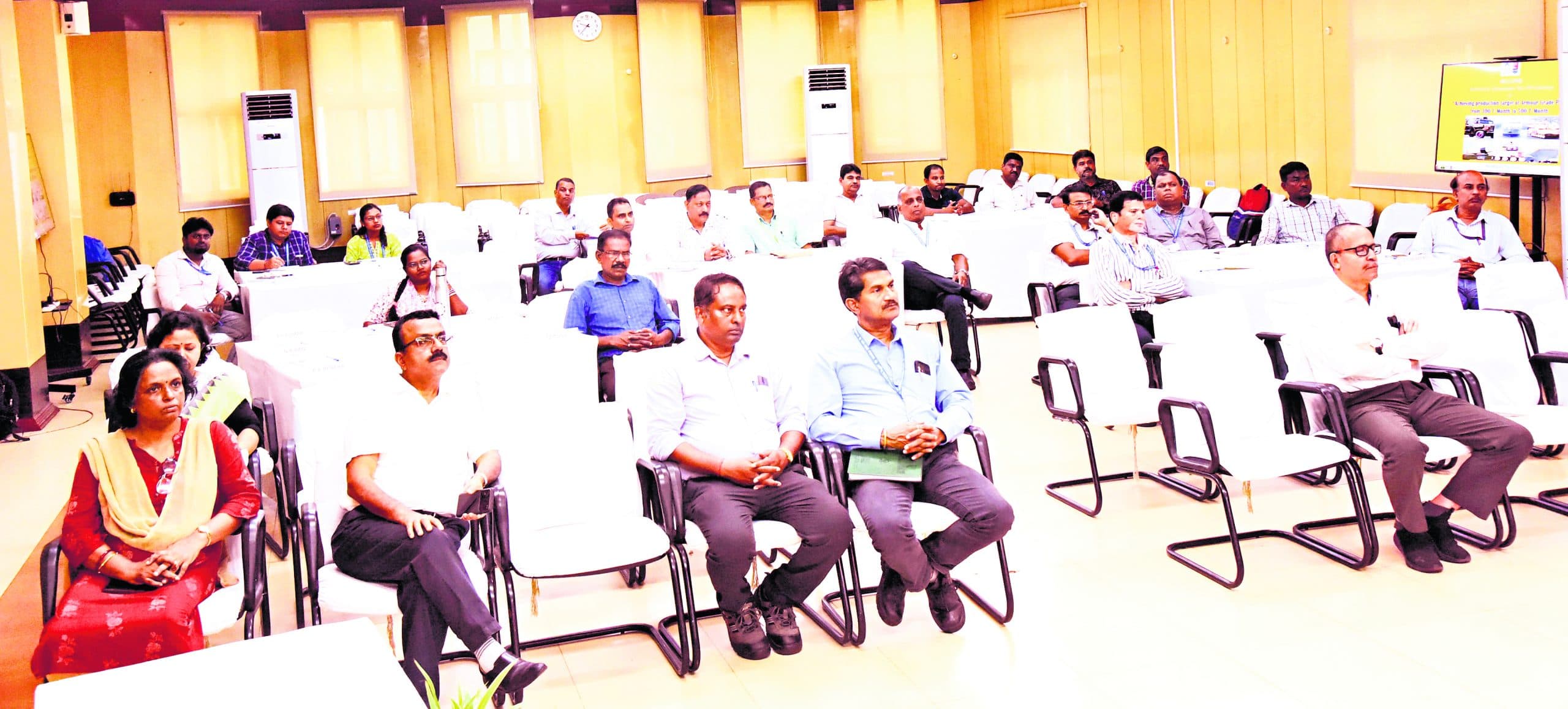 Rourkela News: आर्मर ग्रेड प्लेट्स के उत्पादन में चुनौतियों व बाजार स्थिति पर हुई चर्चा