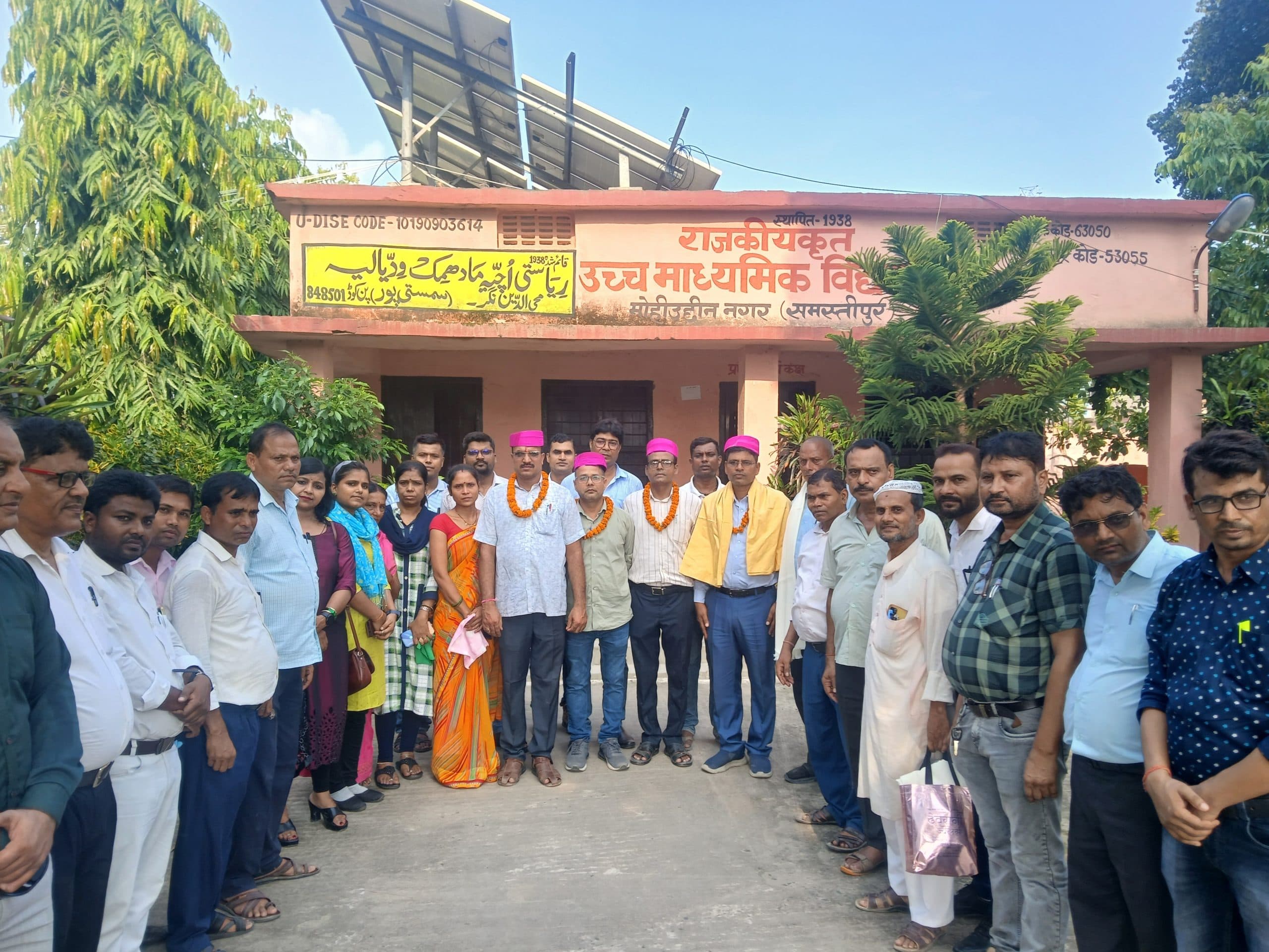 Samastipur News:राष्ट्र का भविष्य शिक्षक की गोद में पलता है : संजय कुमार