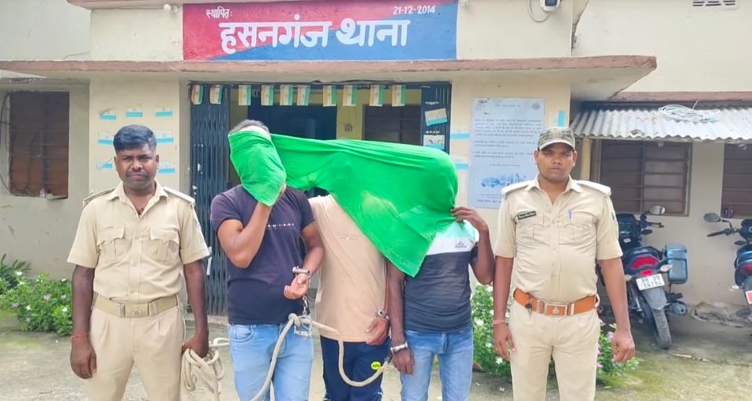 मारपीट कांड में फरार तीन वारंटी को किया गिरफ्तार