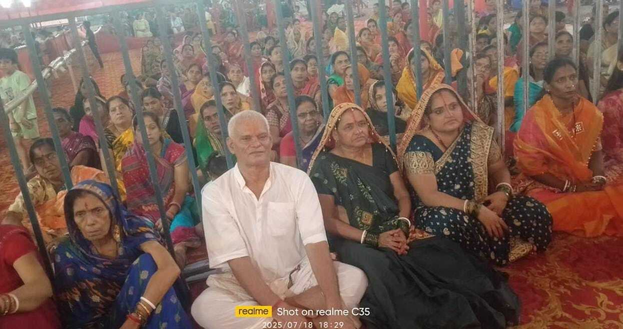 श्रीराम कथा के आठवें दिन भरत चरित्र की कथा का किया वर्णन