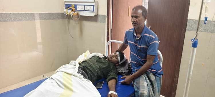 गाय चरने के विवाद में युवक को पीट कर किया घायल