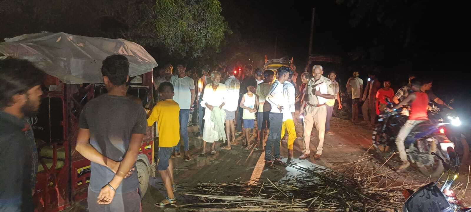 पोठिया में टोटो चालक ने बच्ची को कुचला, मौत