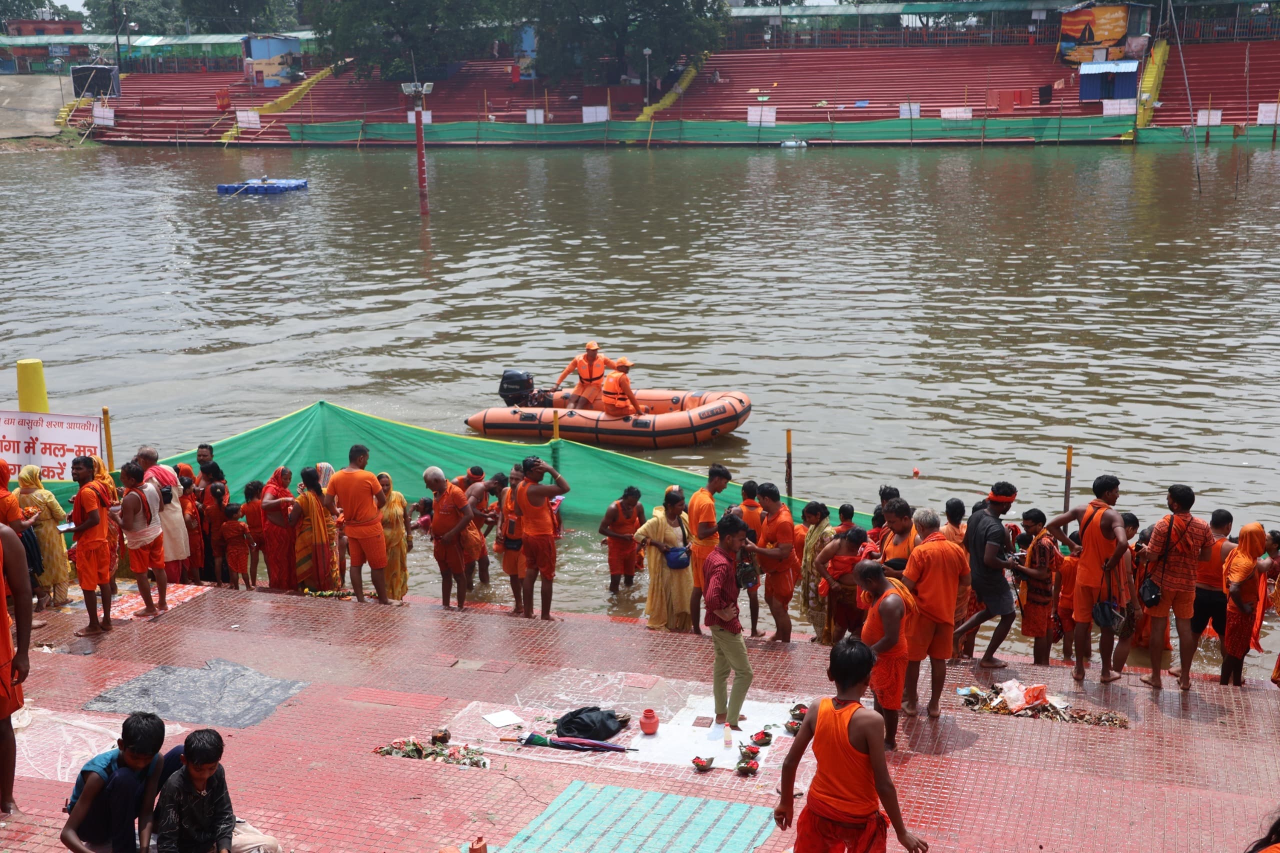 सावन : आस्था के संग सुरक्षा का भी विशेष प्रबंध, शिवगंगा में एनडीआरएफ तैनात