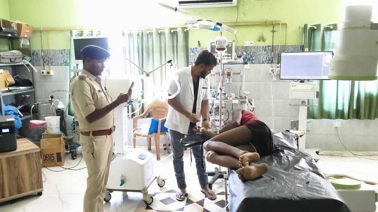 सुधा डेयरी कर्मी को अपराधियों ने  मारी गोली, घायल