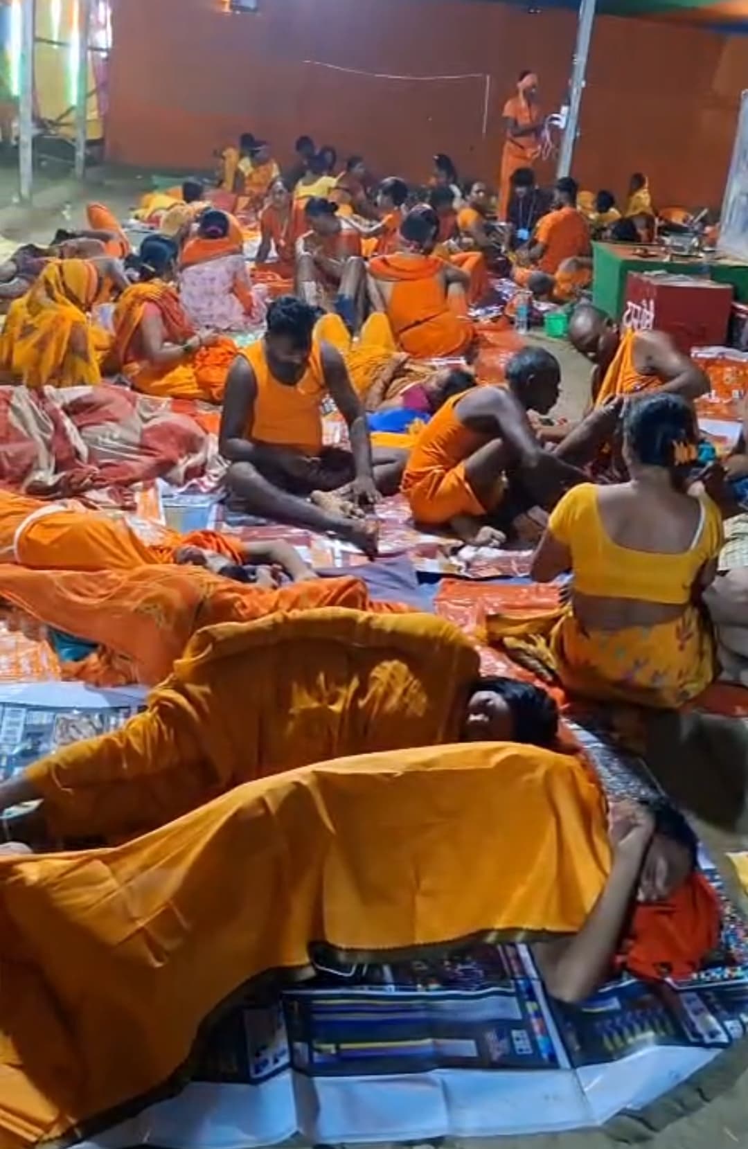 कांवरियों की यात्रा को सहज और सुरक्षित बना रहा सेवा शिविर