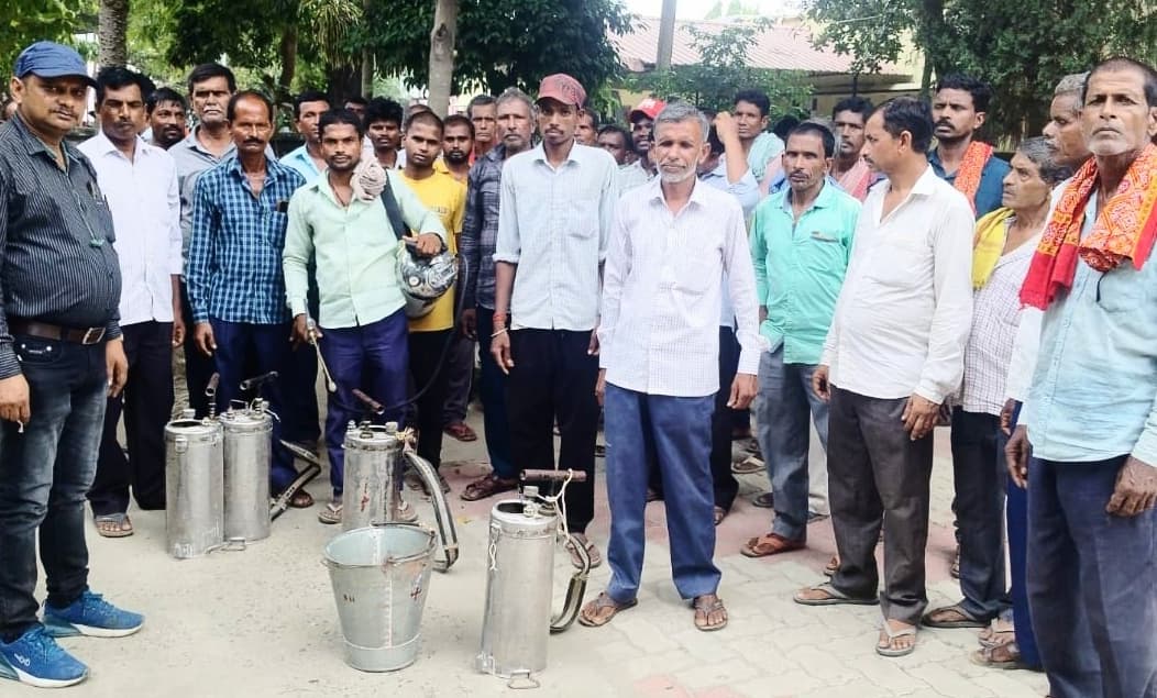 कालाजार से बचाव के लिए सात प्रशिक्षित टीम करेगी छिड़काव