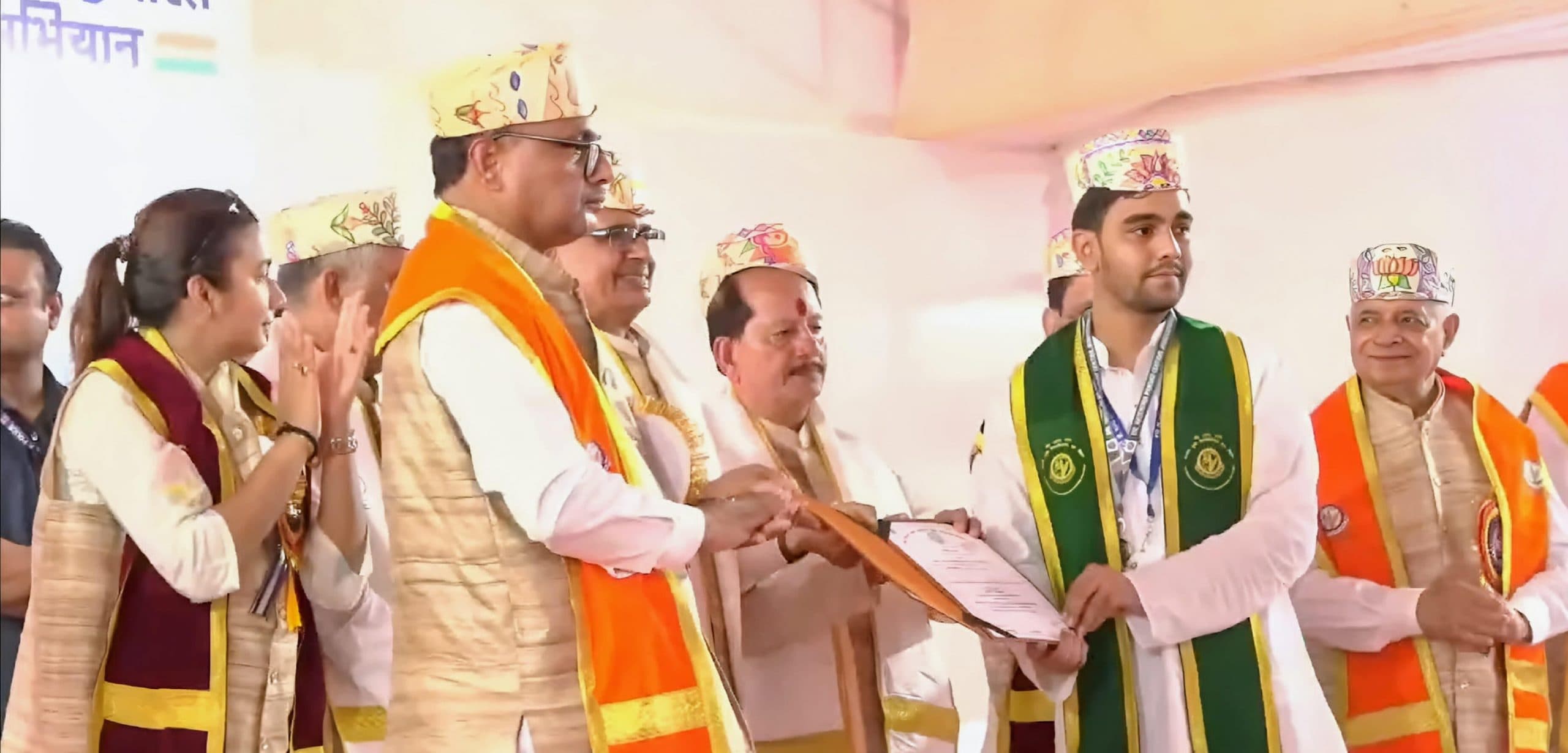 पूसा कृषि विश्विधालय के दीक्षांत समारोह में अंकित कुमार को मिला स्वर्ण पदक