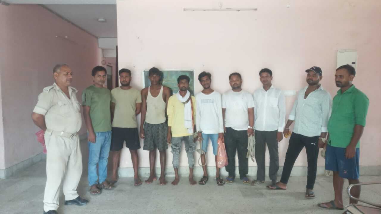 उत्पाद विभाग ने 10 शराबी को किया गिरफ्तार