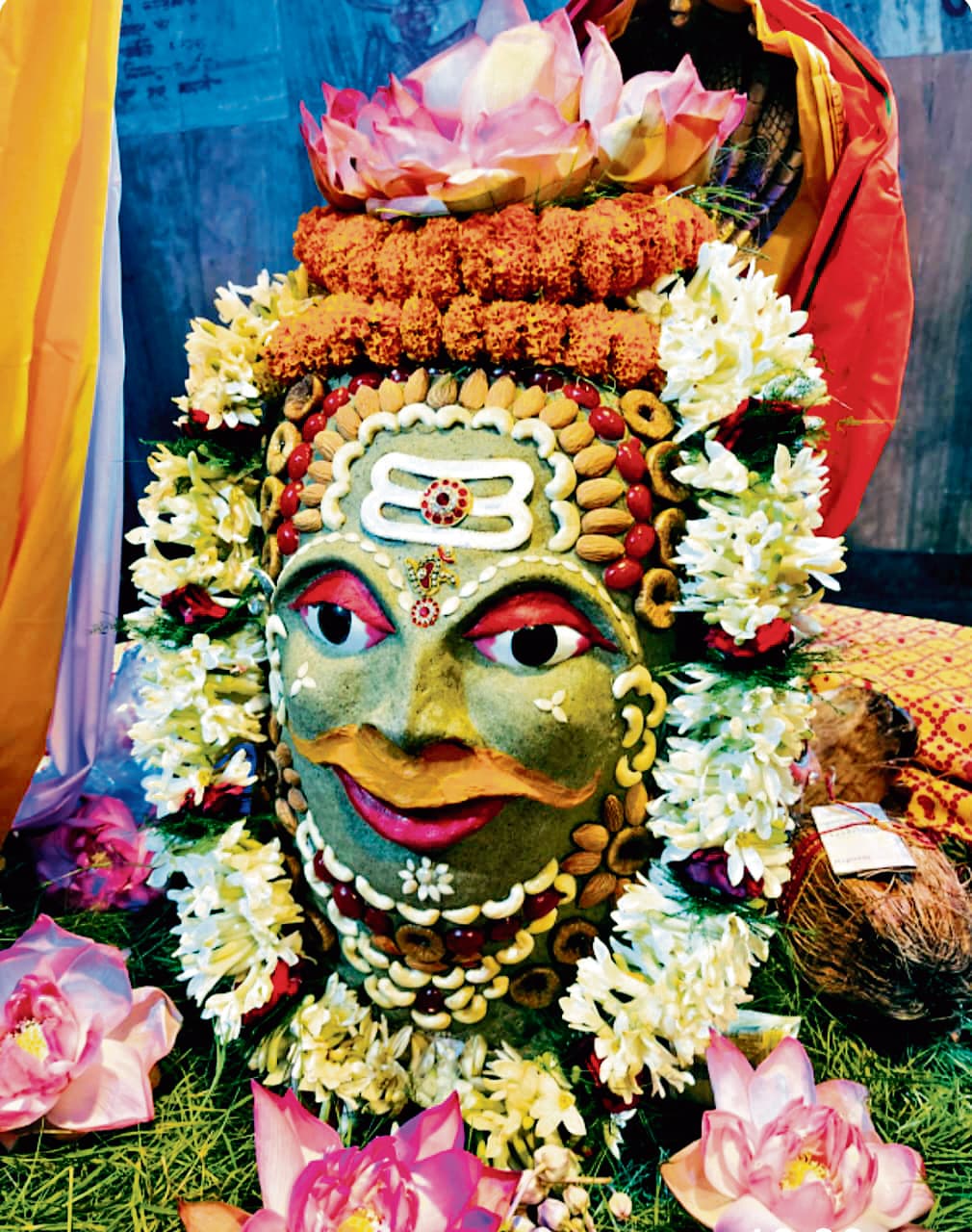 Rourkela News: घाेघड़ धाम में भोले बाबा का अलग-अलग रूप में शृंगार देखने उमड़ रही है भीड़