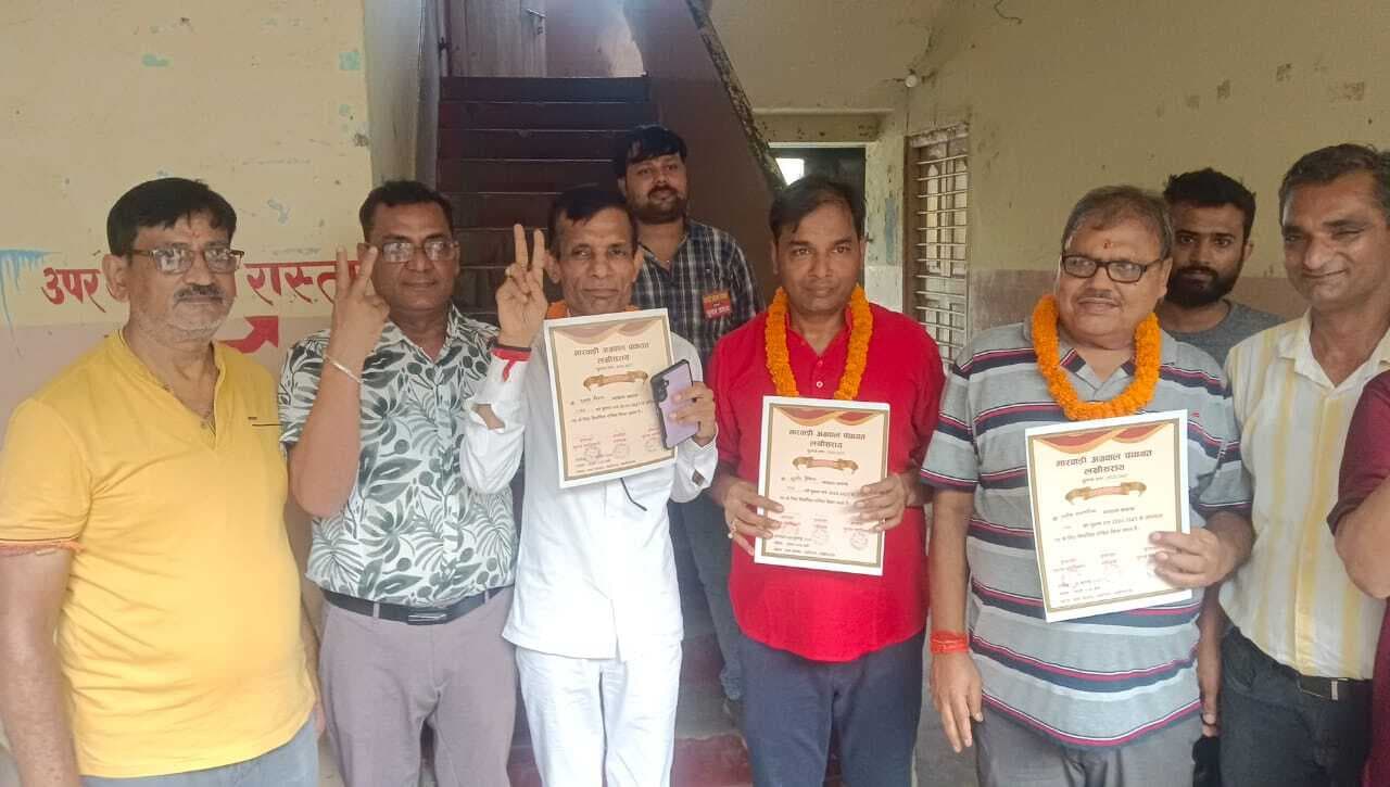 मारवाड़ी अग्रवाल पंचायत के अध्यक्ष बने अशोक, मंत्री सुमित