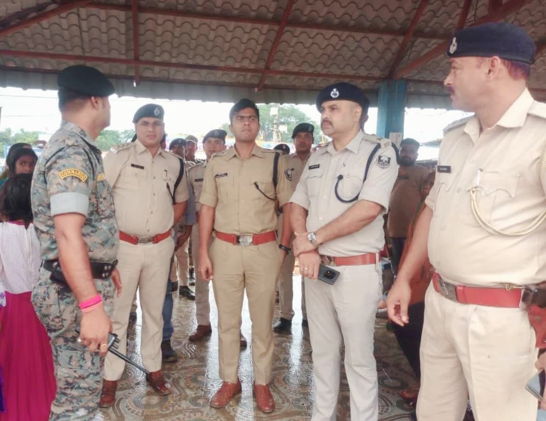 एसपी ने श्रावणी कांवरिया मेला को लेकर गंगा घाट का किया निरीक्षण