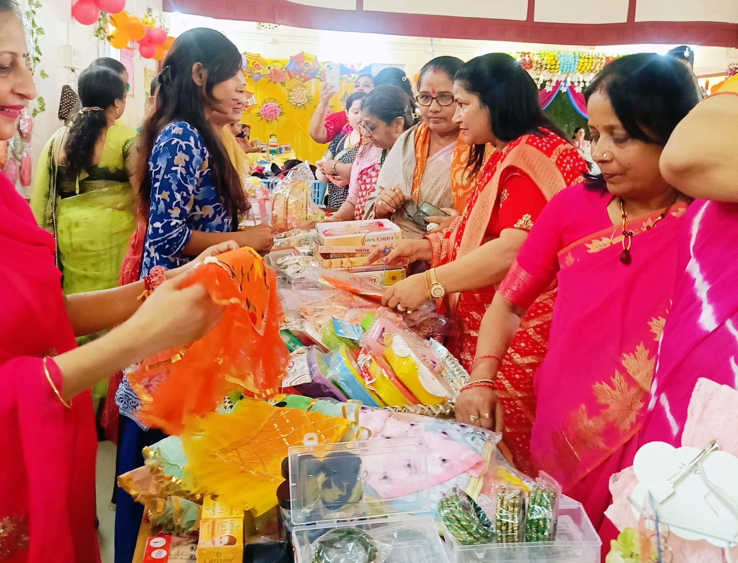 सुरंगों सावन उद्योग मेला का महिलाओं ने उठाया लूत्फ