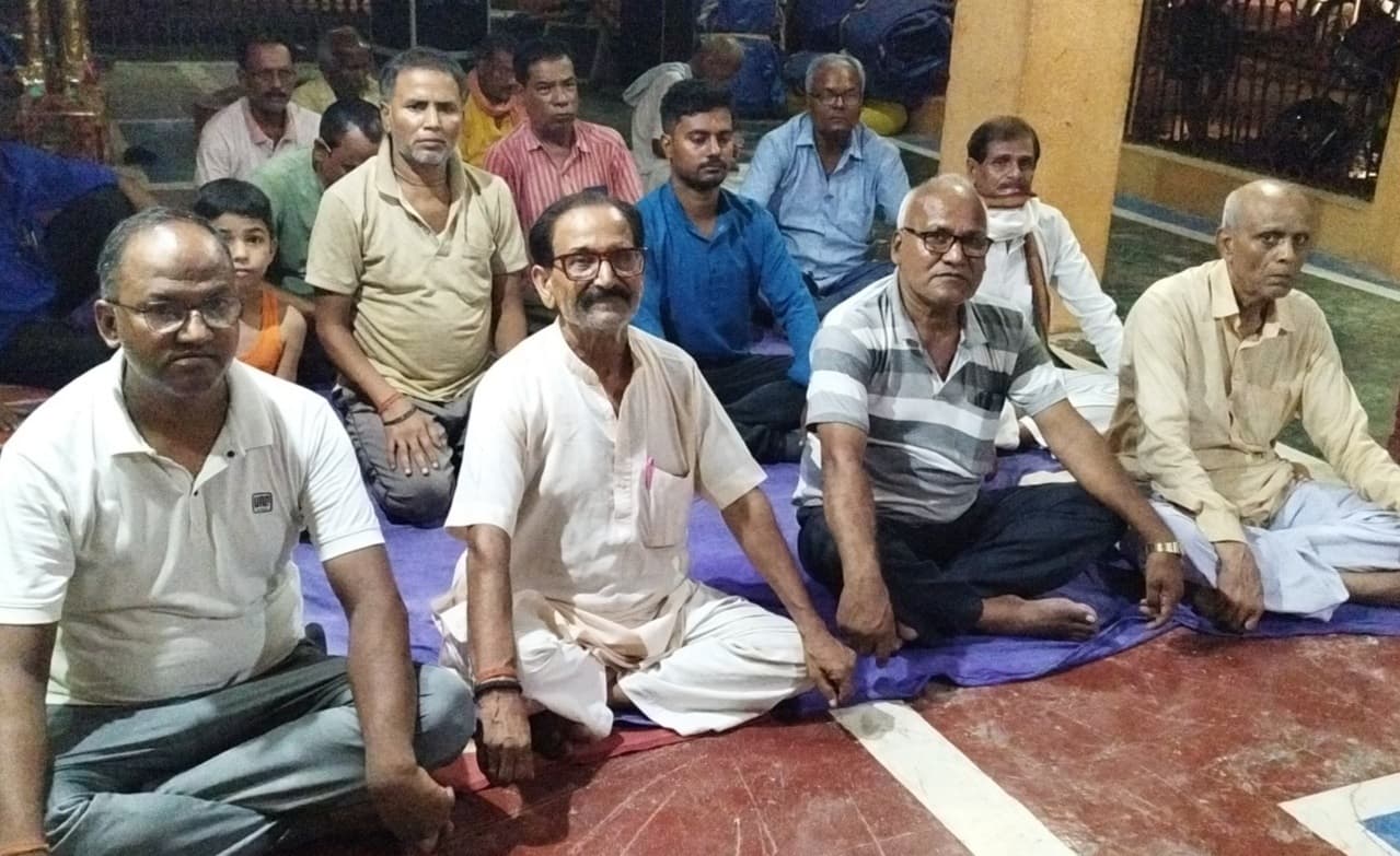 Motihari: आरएसएस ने मनाया गुरु दक्षिणा उत्सव