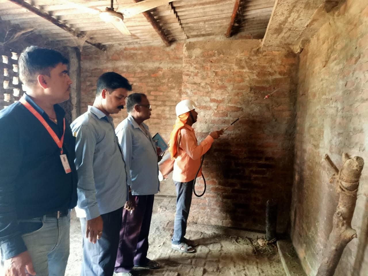 Madhubani : कालाजार प्रभावित ग्राम में विशेष छिड़काव अभियान की शुरुआत