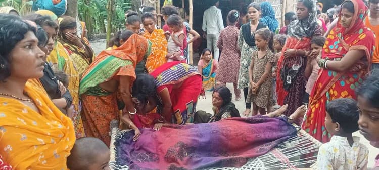 hajipur news. करेंट की चपेट में आने से महिला की मौत