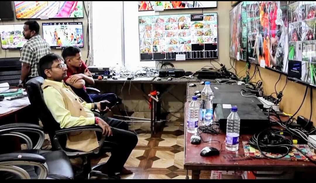 डीसी ने कंट्रोल रूम से मेले की गतिविधियों पर रखा नजर