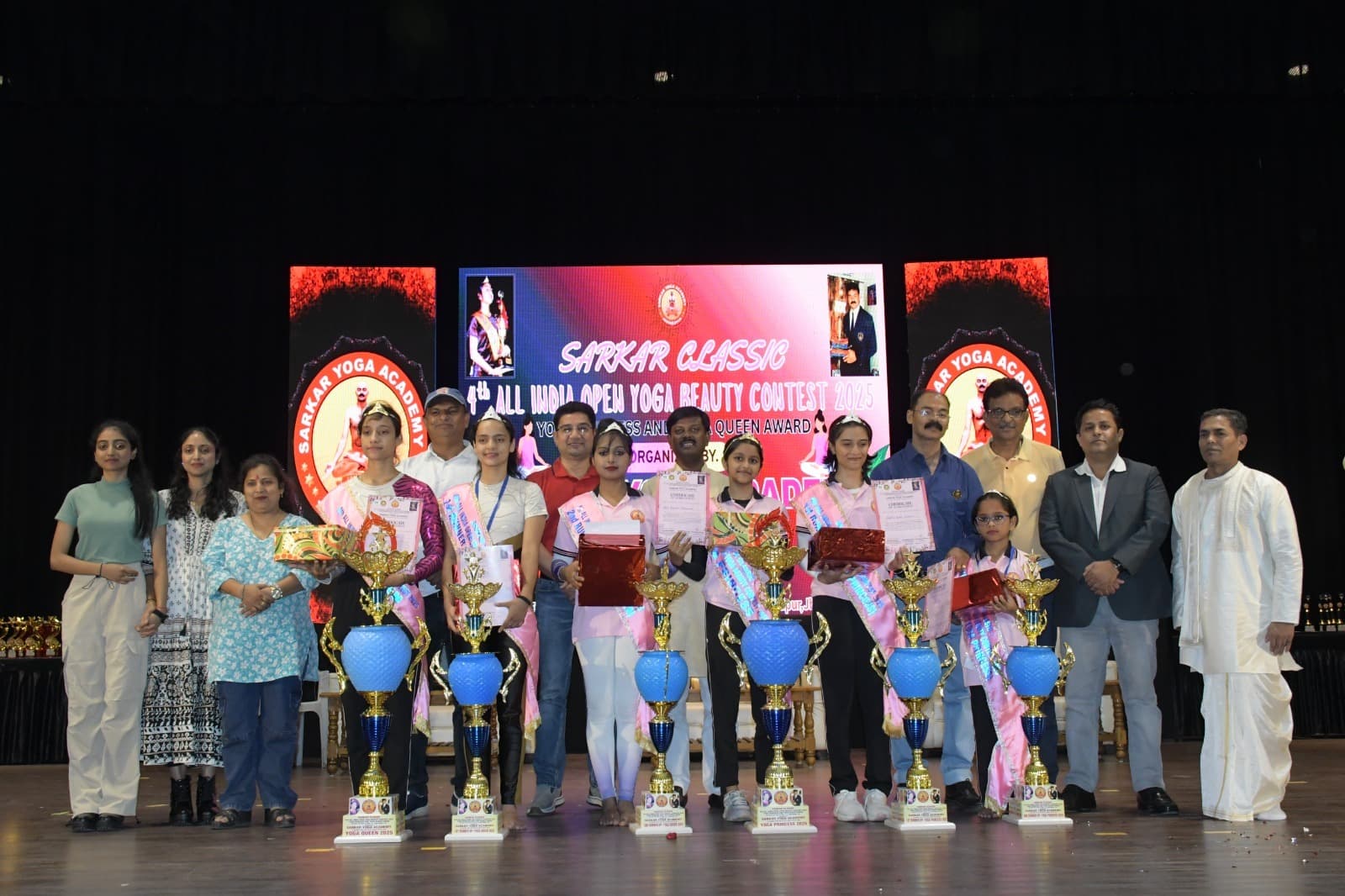sarkar classic yoga championship concluded: अस्मि बाजीराव धनावड़े को मिला योग प्रिंसेस का खिताब
