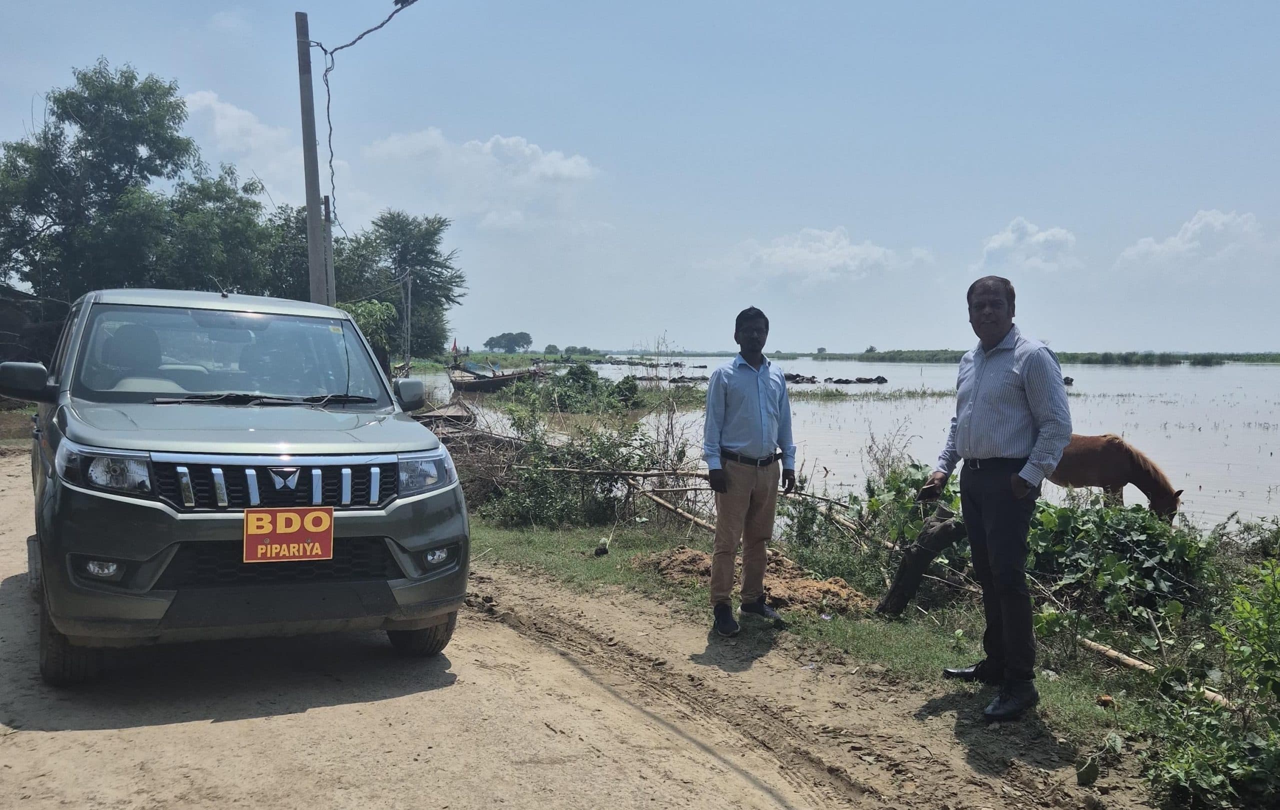 गंगा के जलस्तर में लगातार हो रही वृद्धि