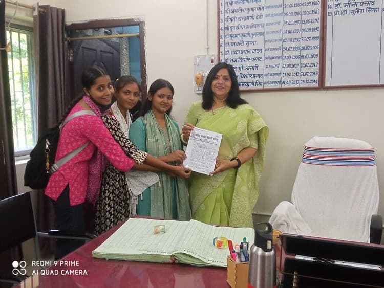 Samastipur News:अभाविप ने महिला कॉलेज की सुरक्षा को गश्ती की रखी मांग