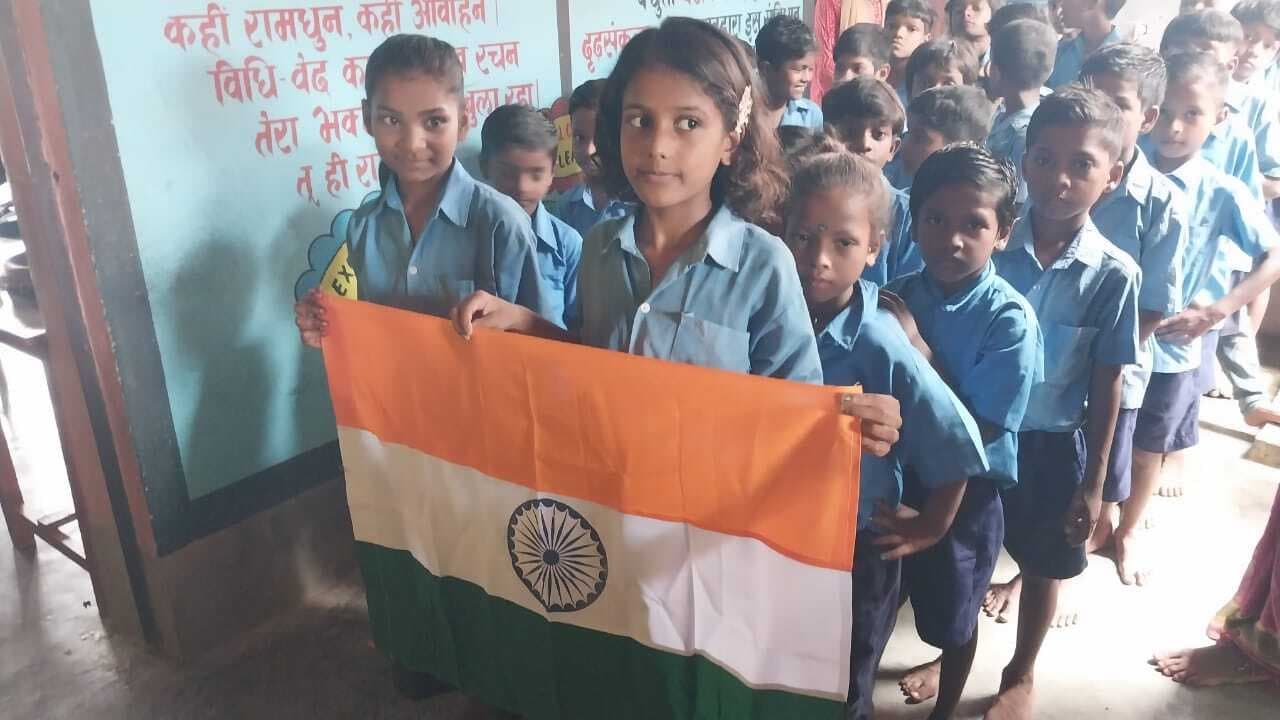 दरियापुर में मना राष्ट्रीय ध्वज अंगीकार दिवस