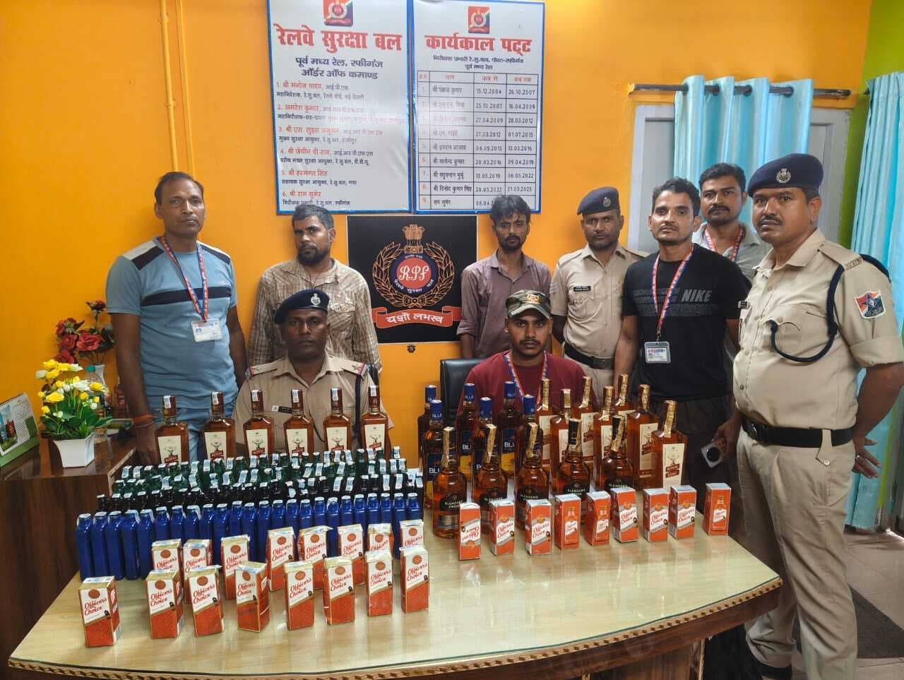 विदेशी शराब के साथ दो युवक गिरफ्तार