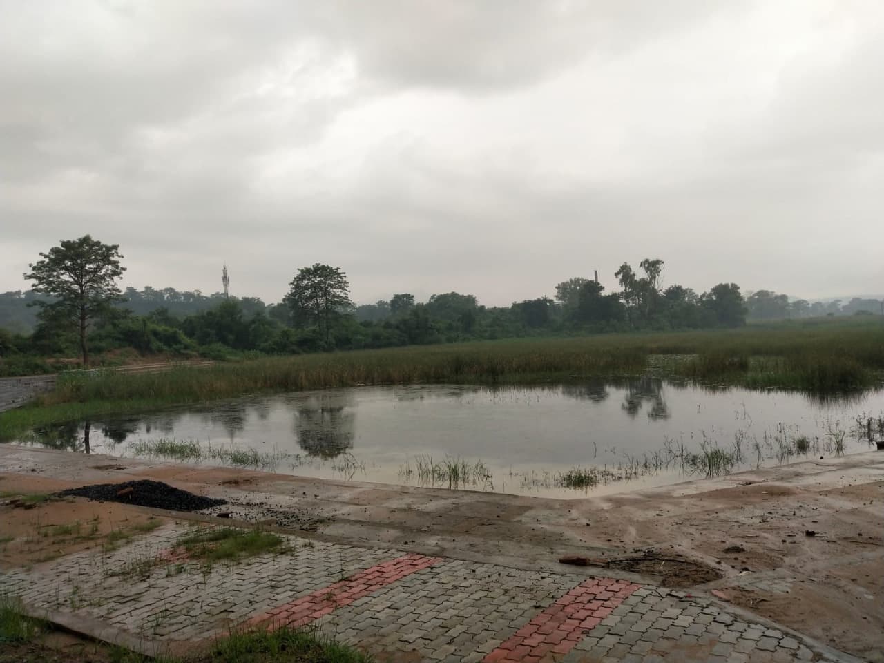 59 लाख खर्च के बाद भी नहीं हो सका खलारी एसीसी छठ तालाब का जीर्णोद्धार