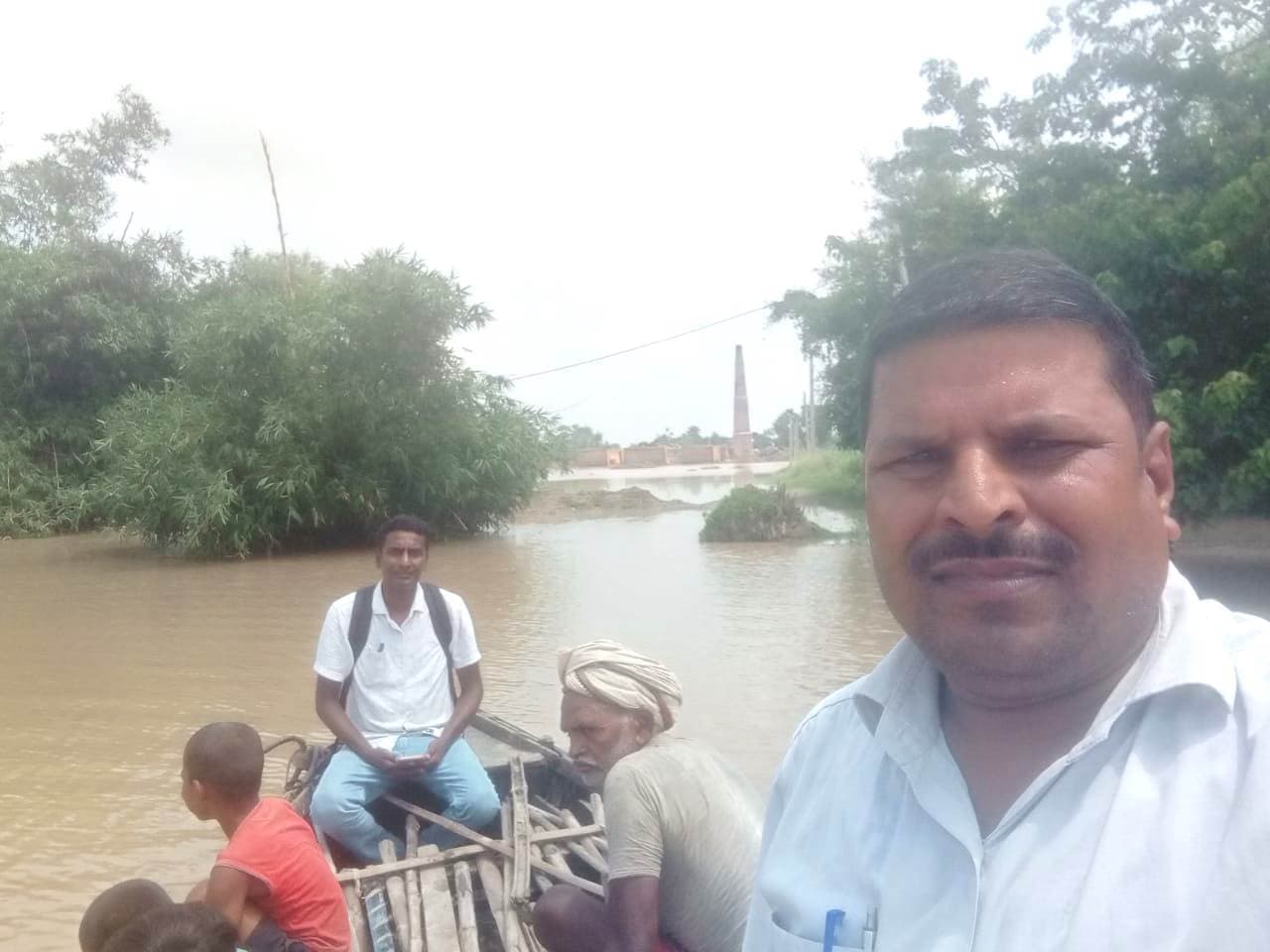 Bhagalpur news दियारा क्षेत्रों में घुसने लगा बाढ़ का पानी, जनजीवन प्रभावित