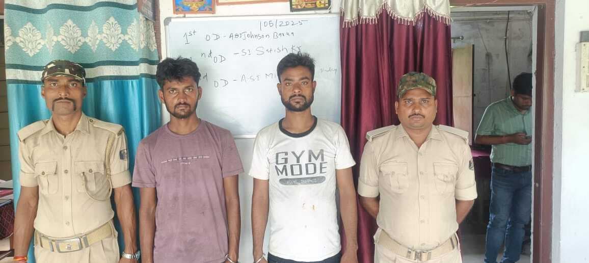 शराब मामले में चार आरोपित को गिरफ्तार कर भेजा जेल