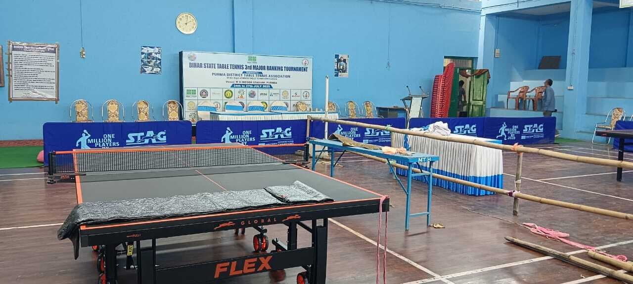 चार दिवसीय राज्यस्तरीय टेबुल टेनिस प्रतियोगिता का आज होगा आगाज