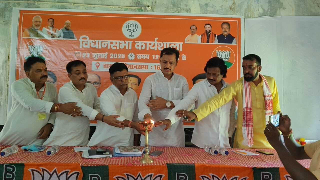 भाजपा की कार्यशाला में बूथ स्तर पर संगठन को सशक्त करने पर जोर