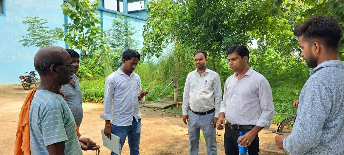 दो वर्षों से बंद पड़े  पानी टंकी को चालू कराने का प्रयास तेज