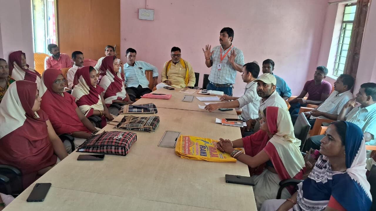 Samastipur : मरांची उजागर में फाइलेरिया उन्मूलन को ले बैठक