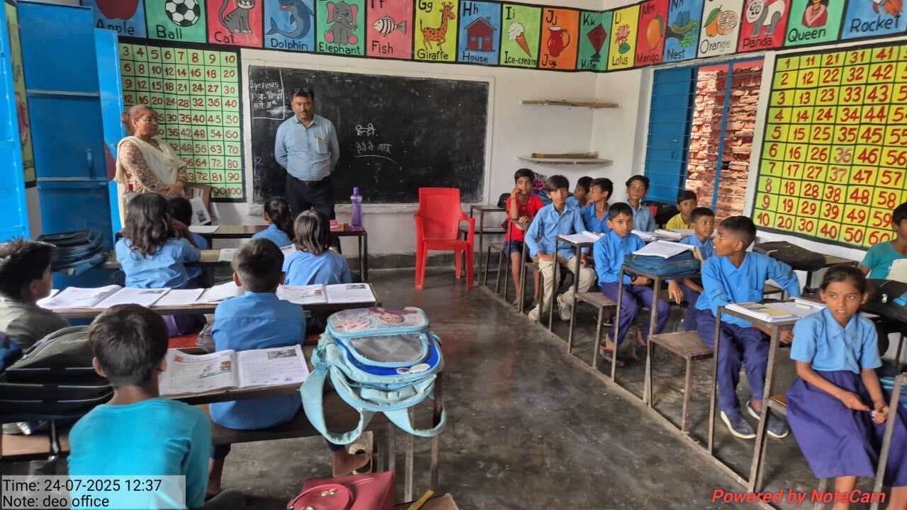 बच्चों के साथ ज्यादा समय बिताएं शिक्षक - डीइओ