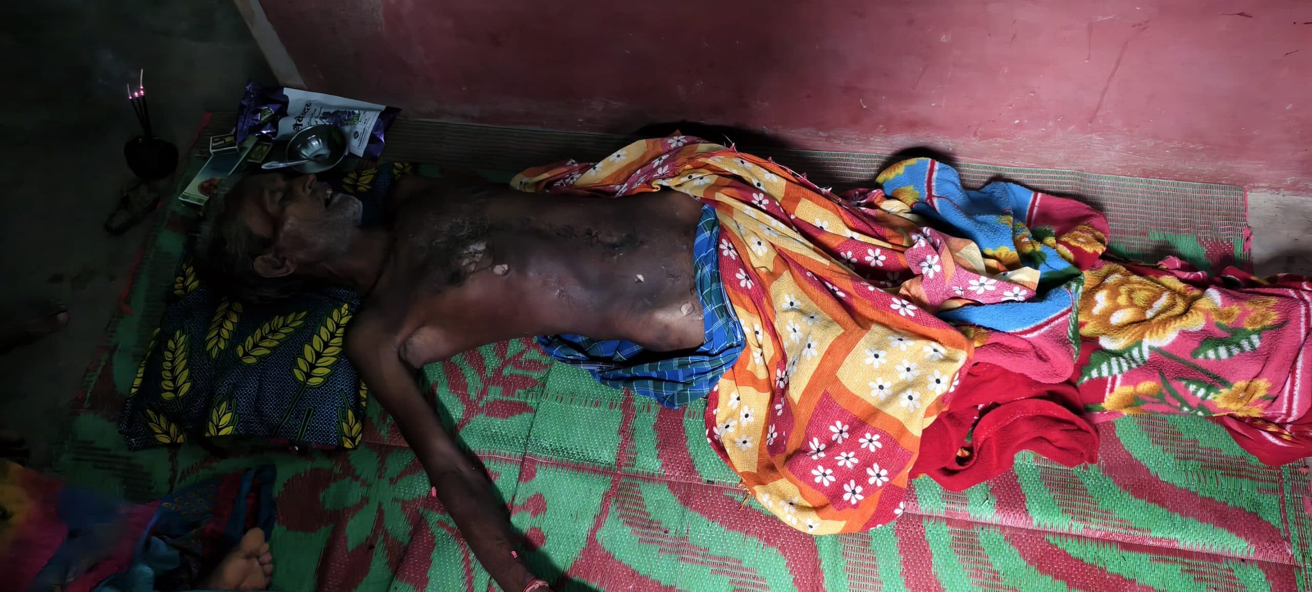 आसमानी बिजली गिरने से 60 वर्षीय बुजुर्ग की मौत