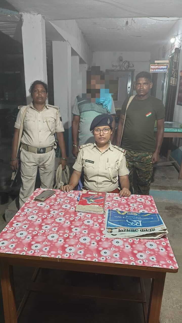 हत्या के प्रयास व आर्म्स एक्ट में आरोपित गिरफ्तार