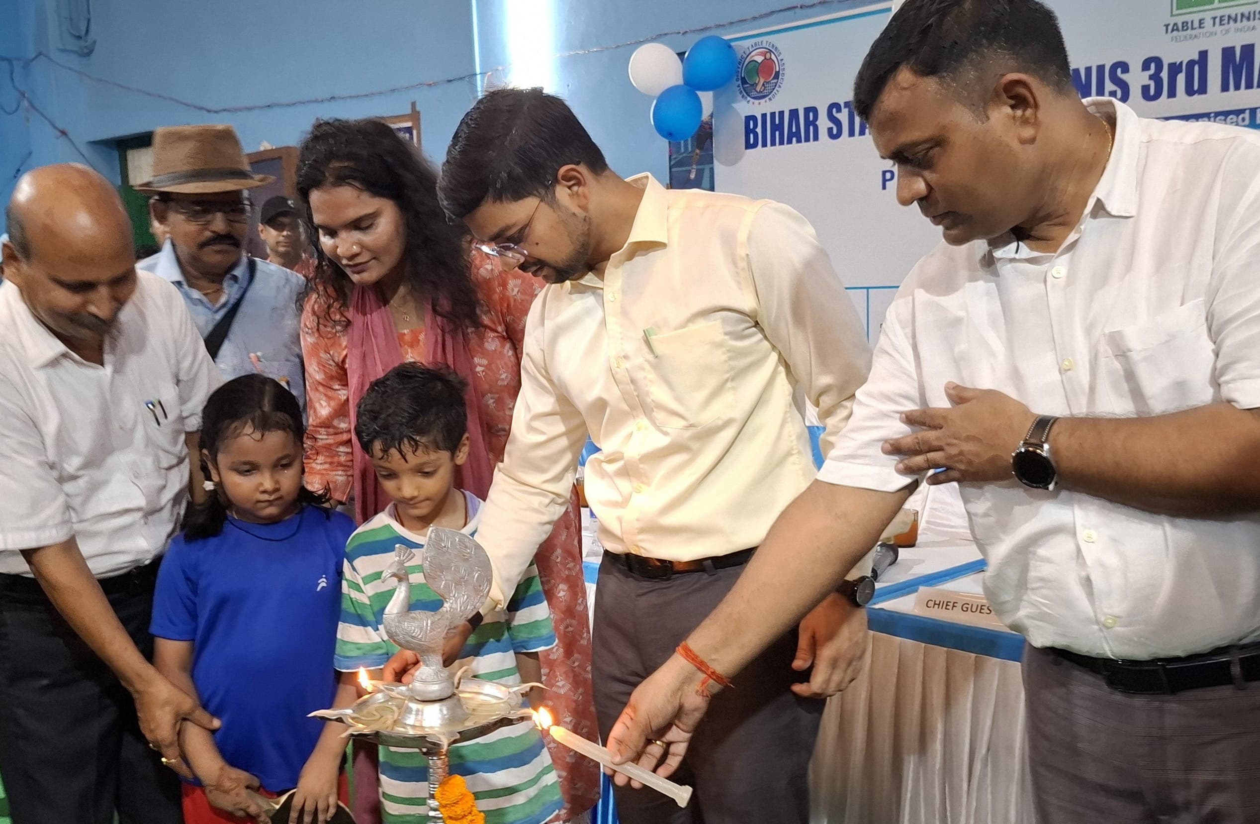 राज्यस्तरीय टेबुल टेनिस प्रतियोगिता का हुआ आगाज