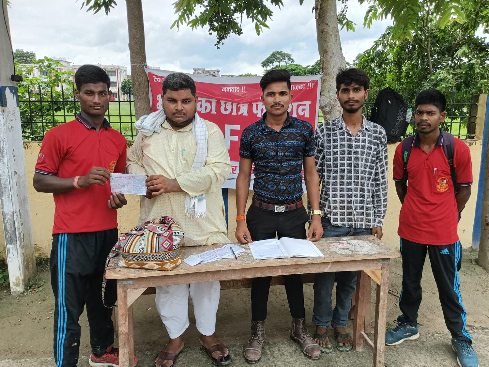 Samastipur News:यूआर कॉलेज में एसएफआई ने चलाया सदस्यता अभियान