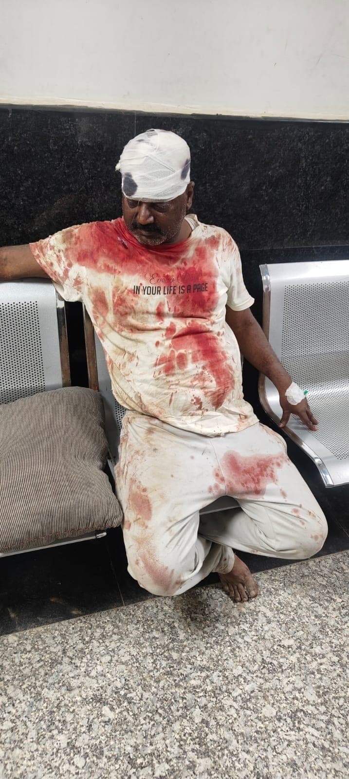 जमीन विवाद में मारपीट व गोलीबारी