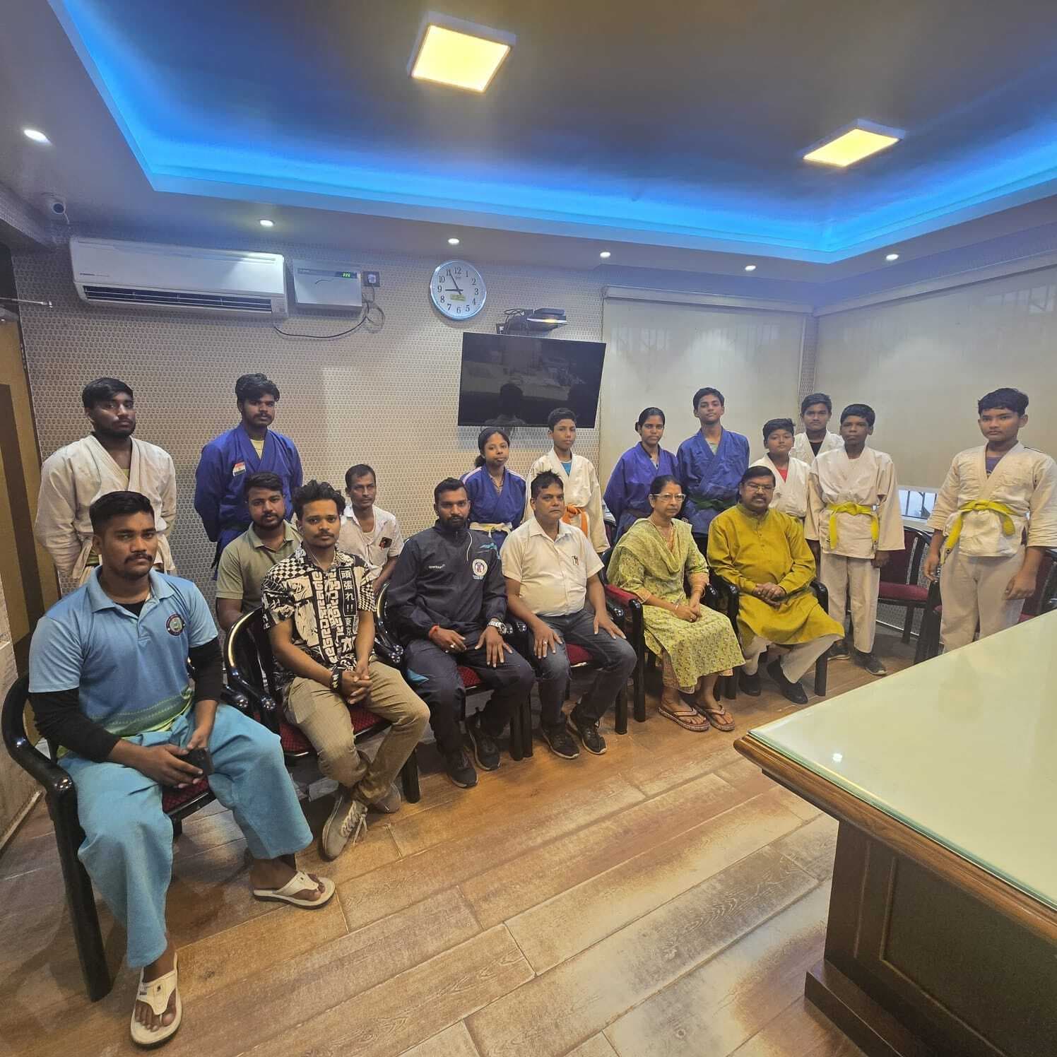 जूडो के 21 प्रतिभागी प्रतिस्पर्धा के लिए पटना रवाना