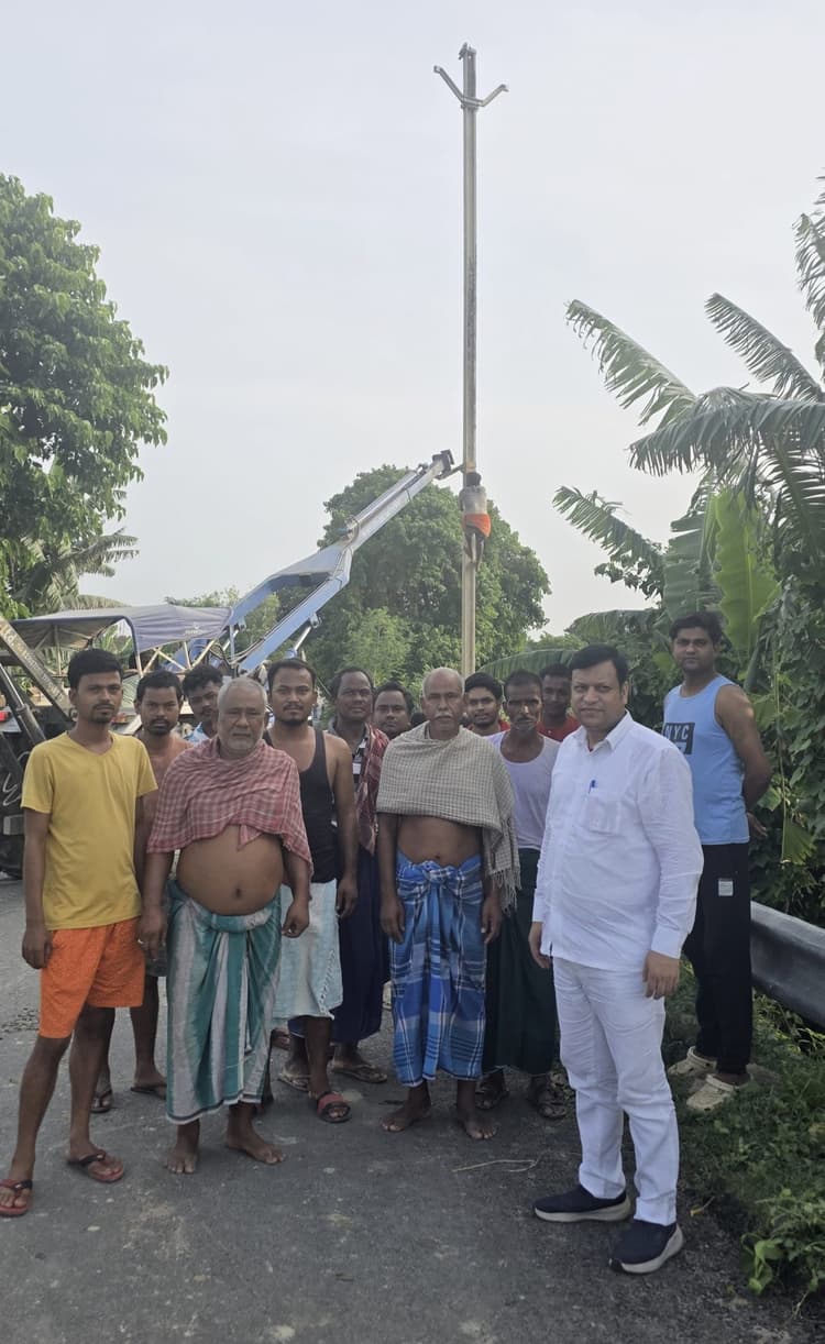 पिंढाल में लंबित बिजली समस्या का हुआ समाधान